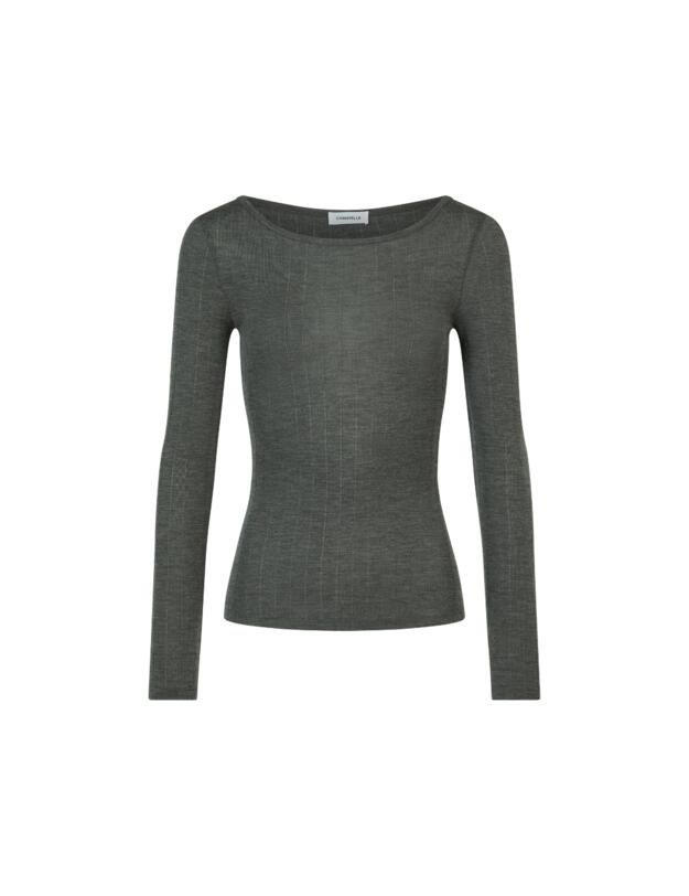 Chantelle Thermo Comfort Long Sleeve T-Shirt Slate Grey