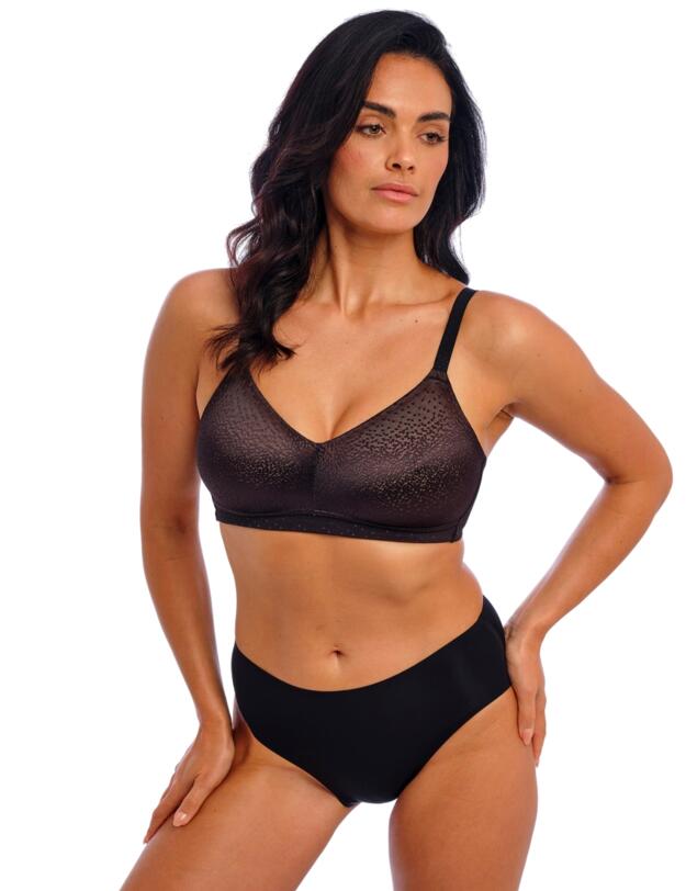 Wacoal Back Appeal Wire Free Bra Black 
