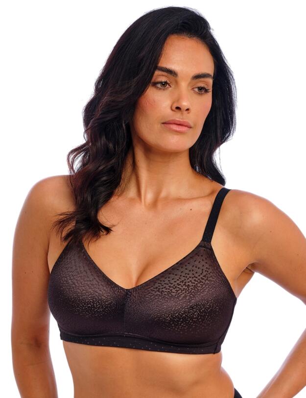 Wacoal Back Appeal Wire Free Bra Black 