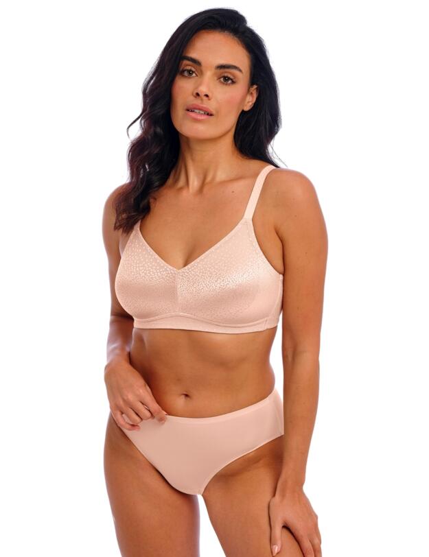 Wacoal Back Appeal Wire Free Bra Rose Dust 