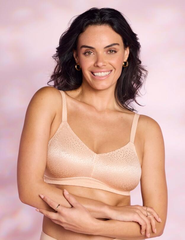 Wacoal Back Appeal Wire Free Bra Rose Dust 