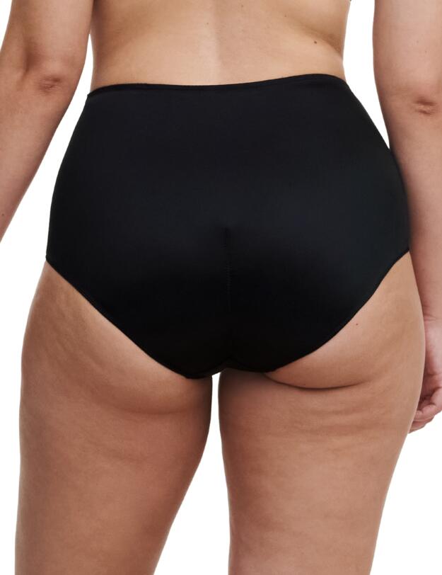 Chantelle Tattoo Love Full Brief Black/Golden Beige