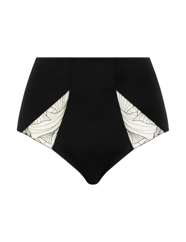 Chantelle Tattoo Love Full Brief Black/Golden Beige