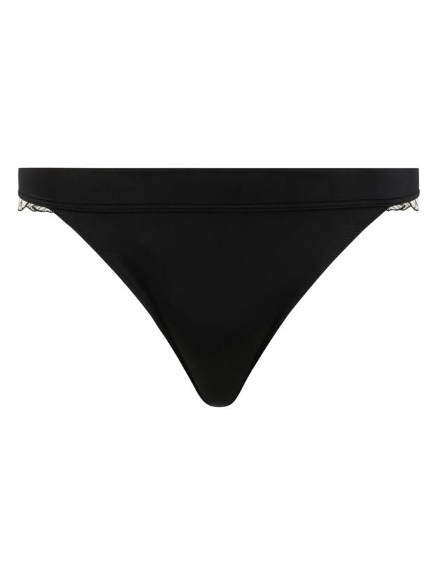 Chantelle Tattoo Love Tanga Brief Black/Golden Beige
