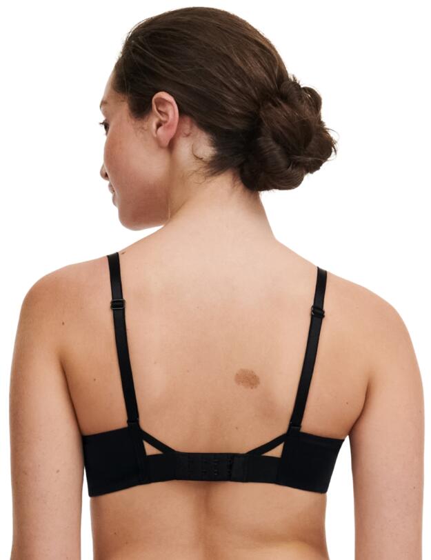 Chantelle Tattoo Love Half Cup Bra Black/Golden Beige