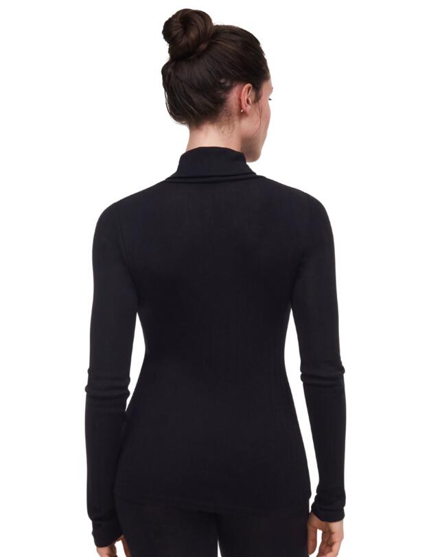 Chantelle Thermo Comfort Turtle Neck T-Shirt Black
