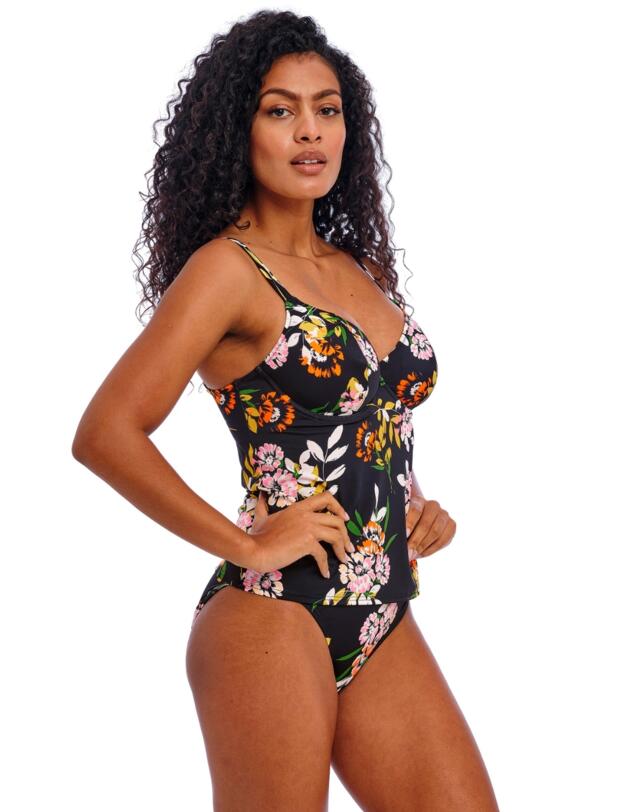 Freya Twilight Soul Plunge Tankini Top Black