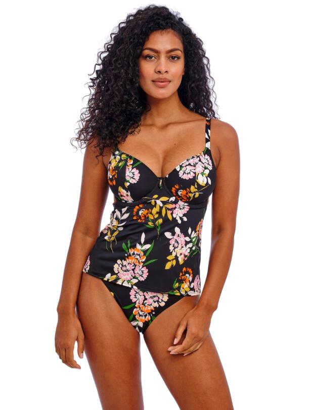 Freya Twilight Soul Plunge Tankini Top Black
