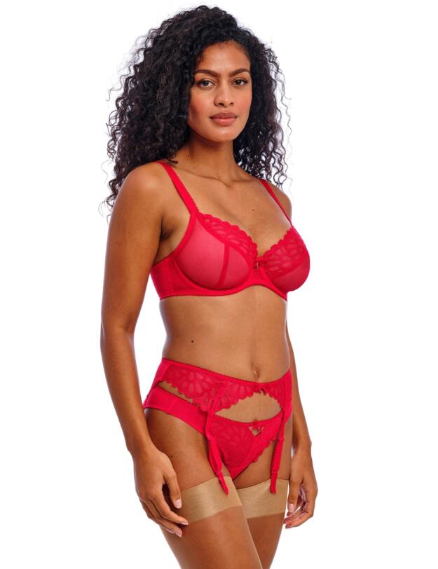 Freya Loveland Plunge Bra Bombshell Chilli Red