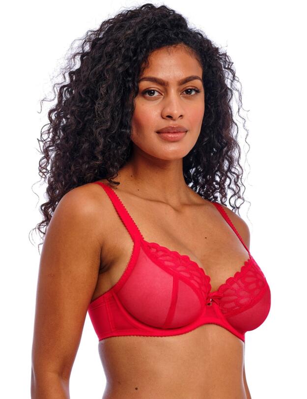 Freya Loveland Plunge Bra Bombshell Chilli Red