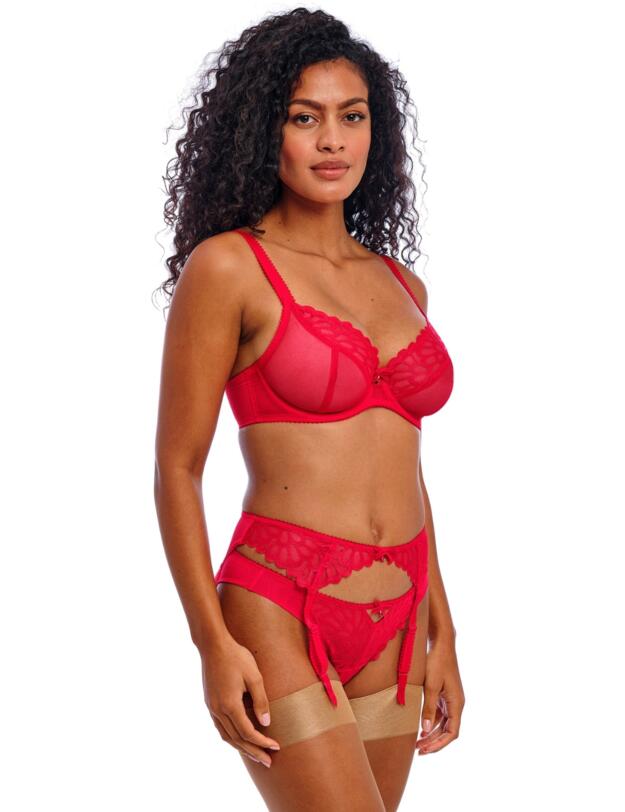 Freya Loveland Suspender Bombshell Chilli Red