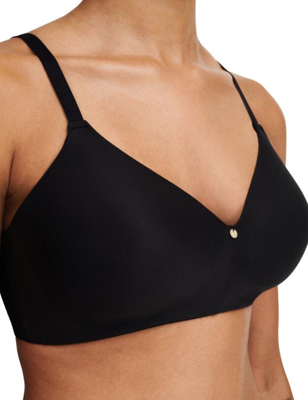 Chantelle Jolie T-Shirt Support Bra Black 