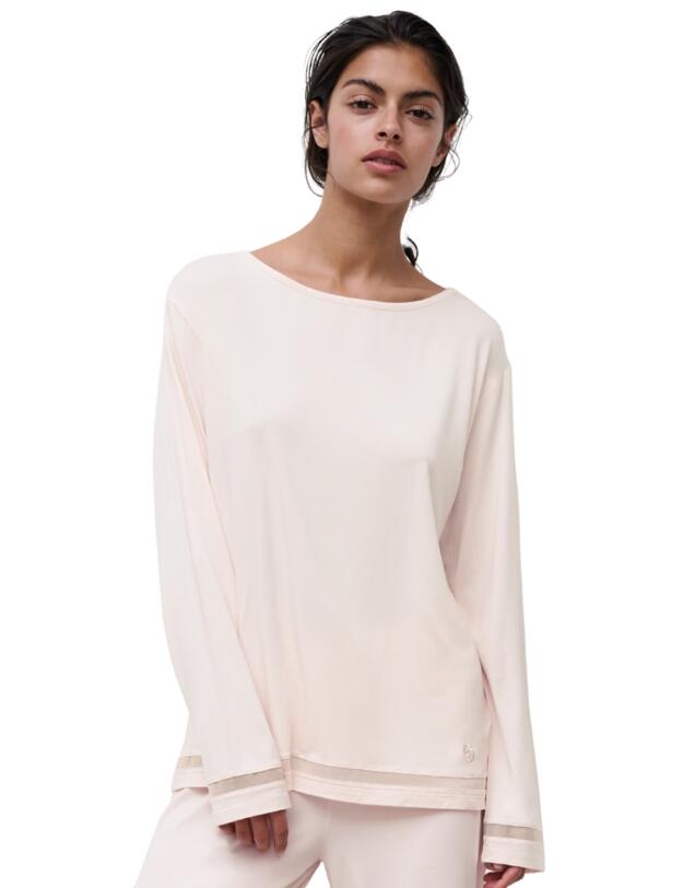 Chantelle Joe Long Sleeve Top Pink Pearl
