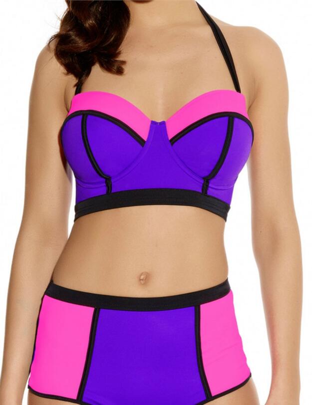 3241 Freya Bondi Bandeau Longline Bikini Top Vibe - 3241 Bandeau Top