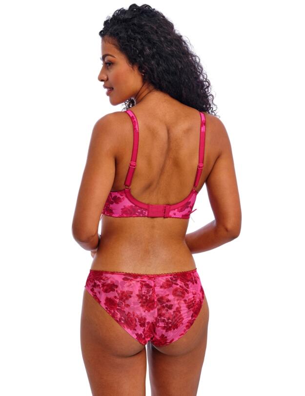 Freya Rose Blossom Plunge Bra Red Rose