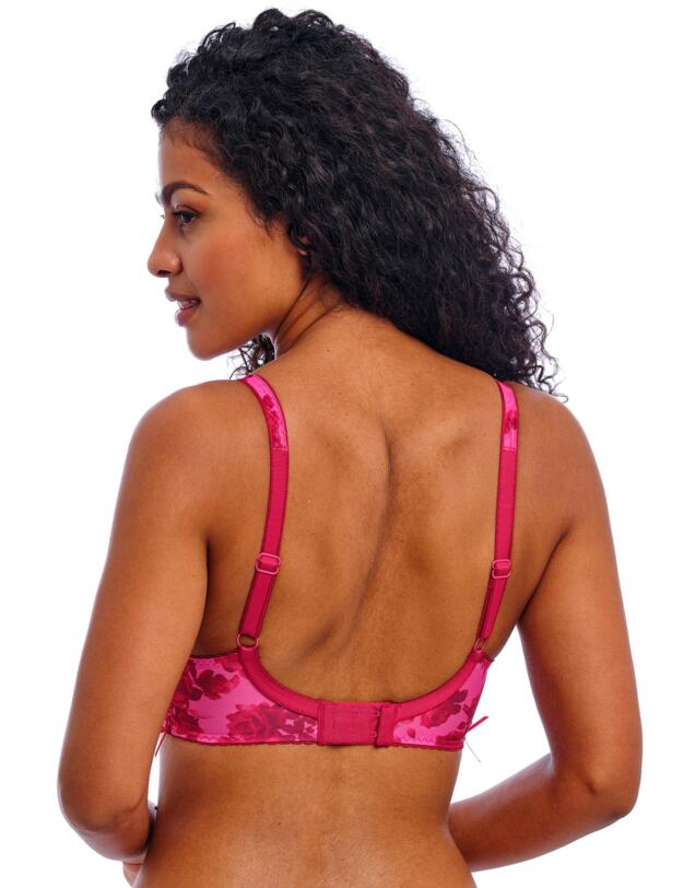 Freya Rose Blossom Plunge Bra Red Rose