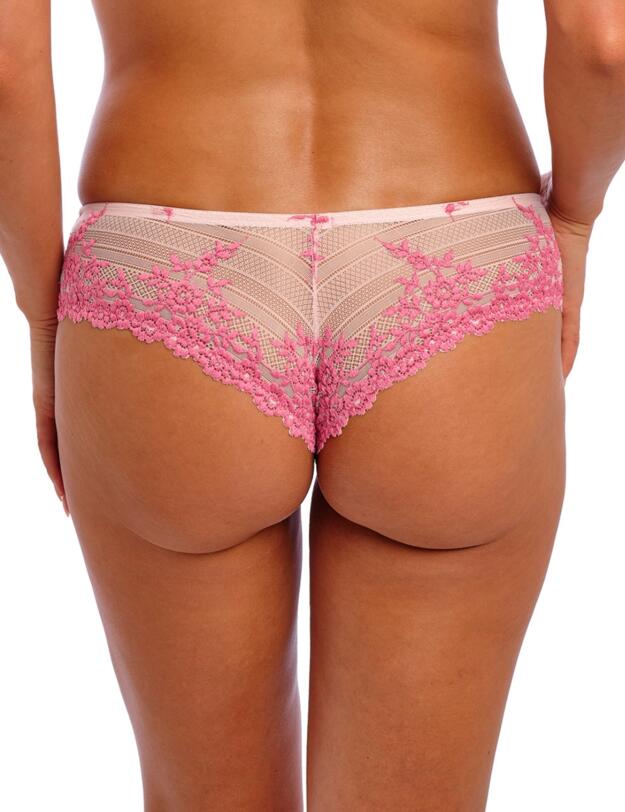 Wacoal Embrace Lace Tanga Brief Ballet Slipper/Chateau Rose