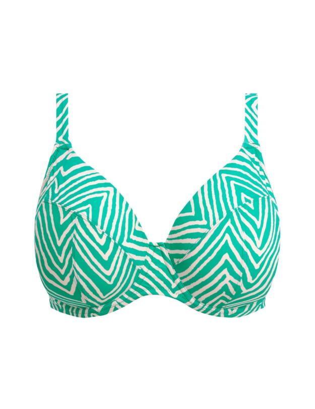 Elomi Fiji Falls Plunge Bikini Top Marine