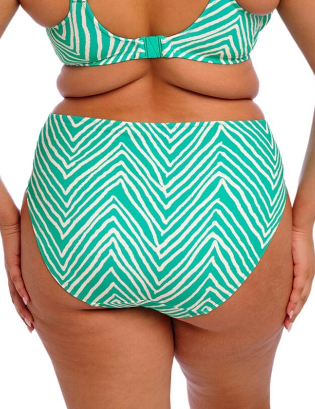 Elomi Fiji Falls Mid-Rise Bikini Brief Marine