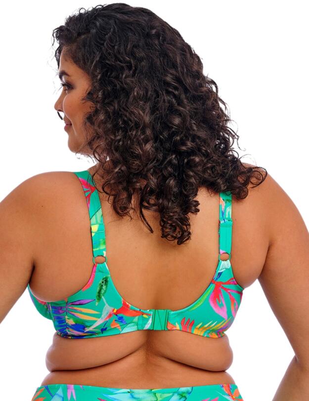 Elomi Toyama Plunge Bikini Top Jade