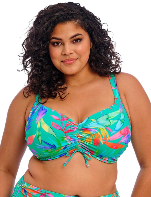 Elomi Toyama Tides Adjustable Bikini Top Jade