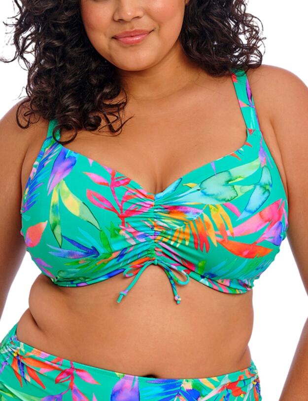 Elomi Toyama Tides Adjustable Bikini Top Jade