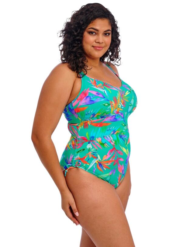 Elomi Toyama Tides Wireless Swimsuit Jade