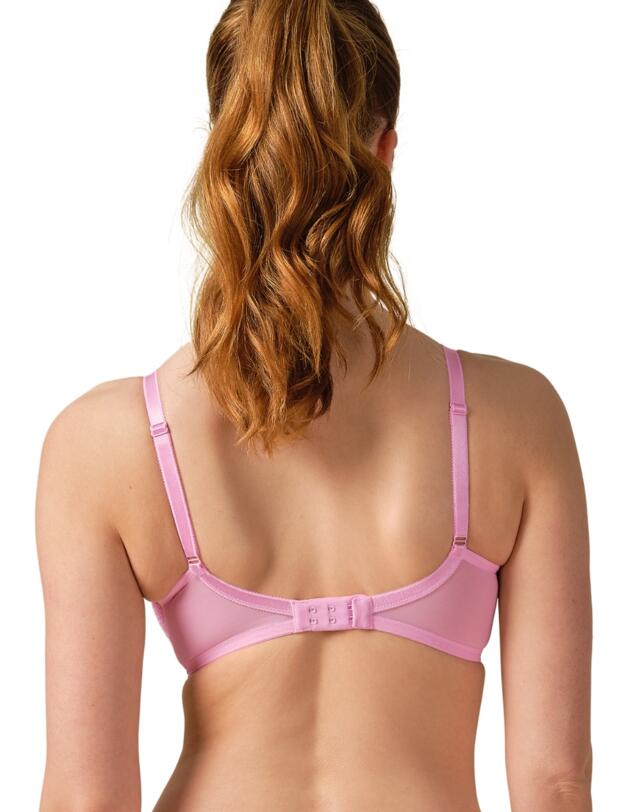 Gossard Glossies Lace Sheer Bra Sweet Lilac