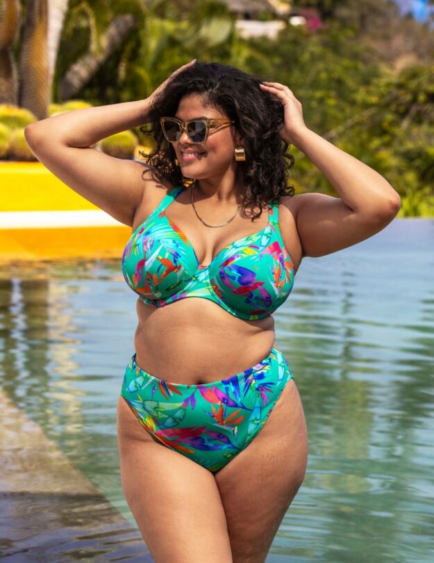 Elomi Toyama Tides Bikini Brief Jade