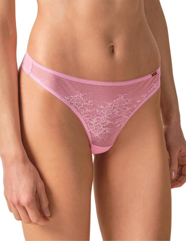 Gossard Glossies Lace Thong Sweet Lilac