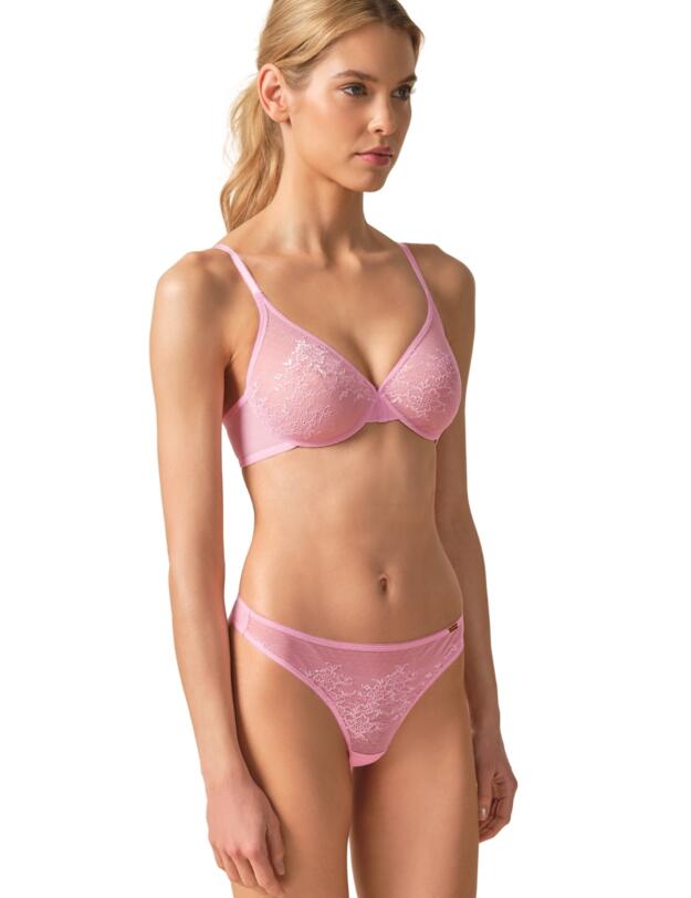 Gossard Glossies Lace Thong Sweet Lilac