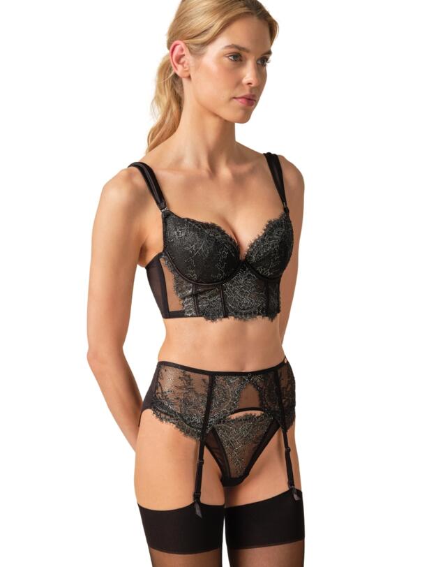 Gossard VIP Intrigue Suspender Black
