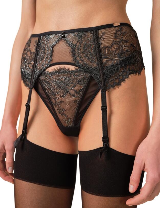 Gossard VIP Intrigue Suspender Black