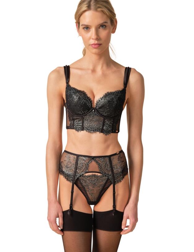Gossard VIP Intrigue Suspender Black