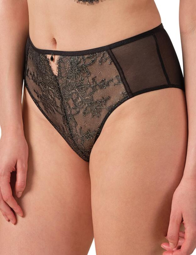 Gossard VIP Intrigue Deep Brief Black