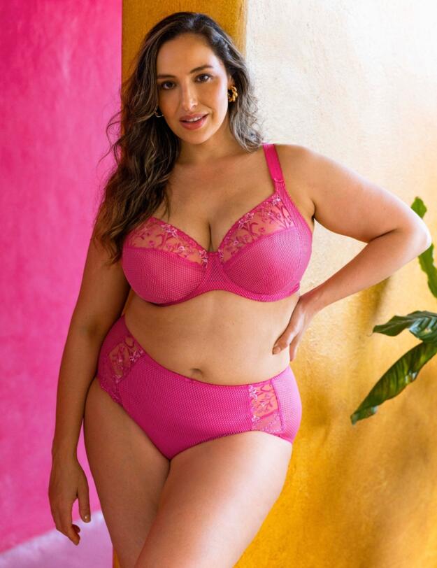 Elomi Charley Plunge Bra Pink
