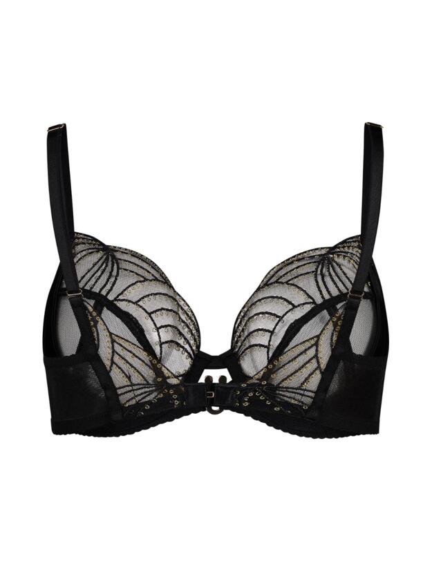 Gossard Viva Plunge Bra Black