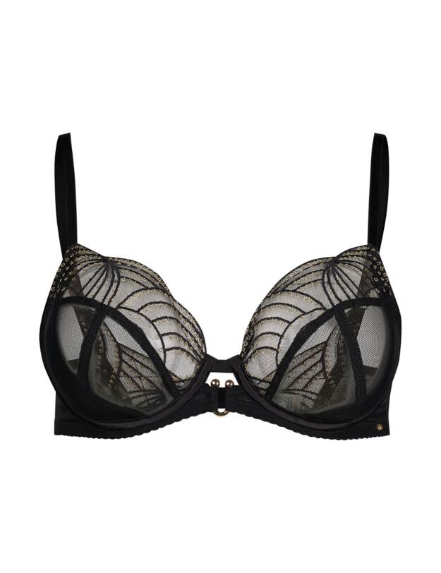Gossard Viva Plunge Bra Black