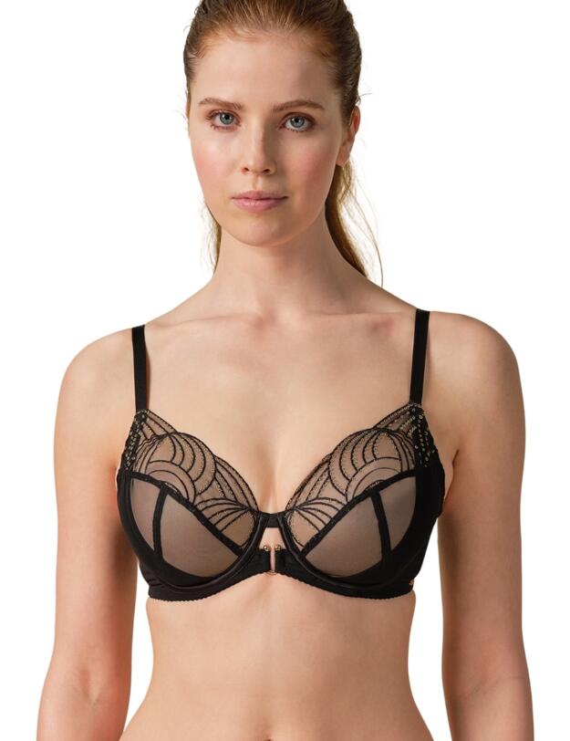 Gossard Viva Plunge Bra Black