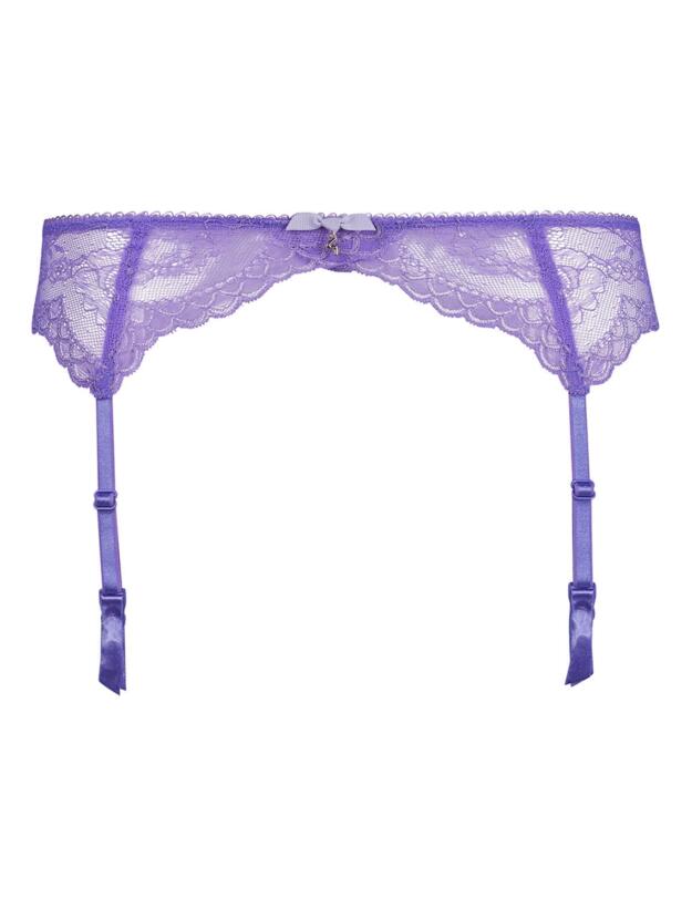 Gossard Superboost Lace Suspender Purple Hebe
