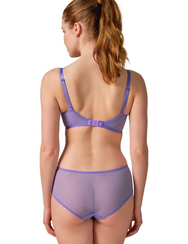 Gossard Superboost Lace Short Purple Hebe
