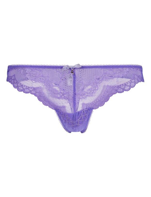 Gossard Superboost Lace Thong Purple Hebe