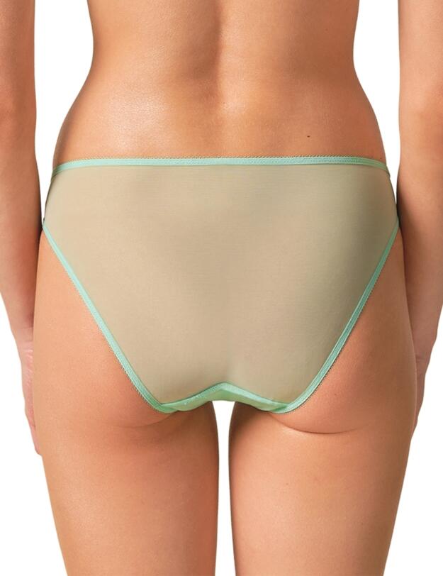Gossard Glossies Lace Brief Brook Green
