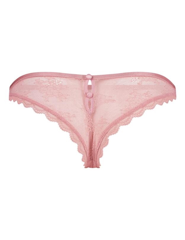 Gossard Vintage Romance Brazilian Brief Soft Pink 