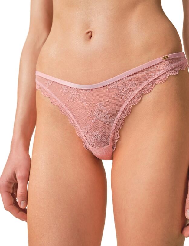 Gossard Vintage Romance Brazilian Brief Soft Pink 