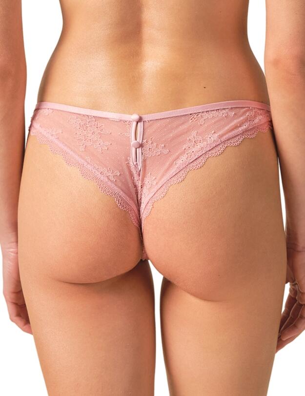 Gossard Vintage Romance Brazilian Brief Soft Pink 