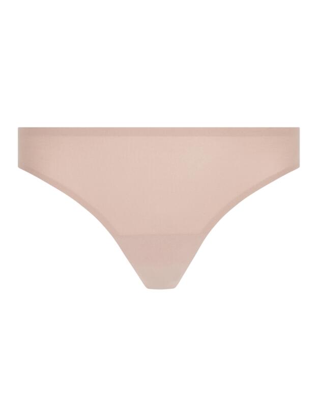 Chantelle Soft Stretch Lace Tanga Golden Beige
