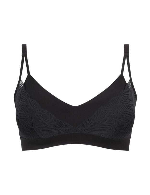 Chantelle Soft Stretch Removable Padding Bralette Black