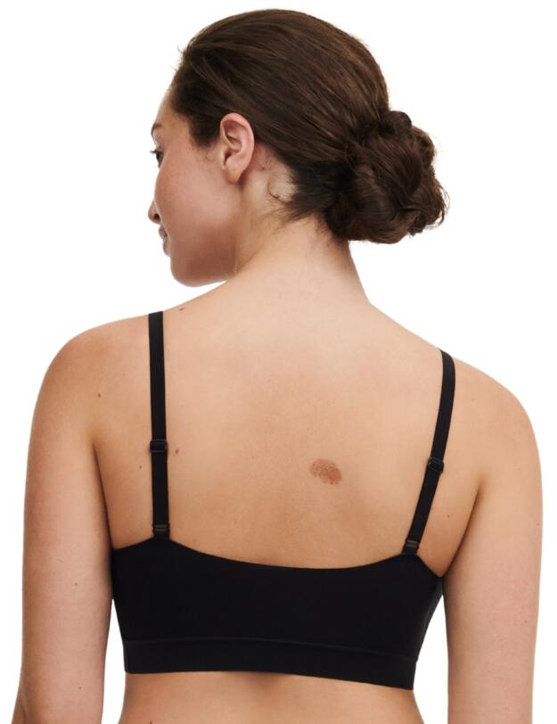 Chantelle Soft Stretch Removable Padding Bralette Black