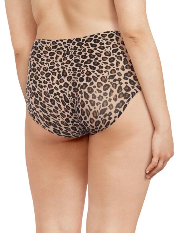 Chantelle Soft Stretch Full Brief Leopard Print
